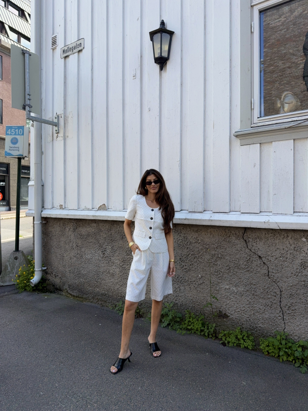 Dotly Blazer - Star White/Black  - Image 4