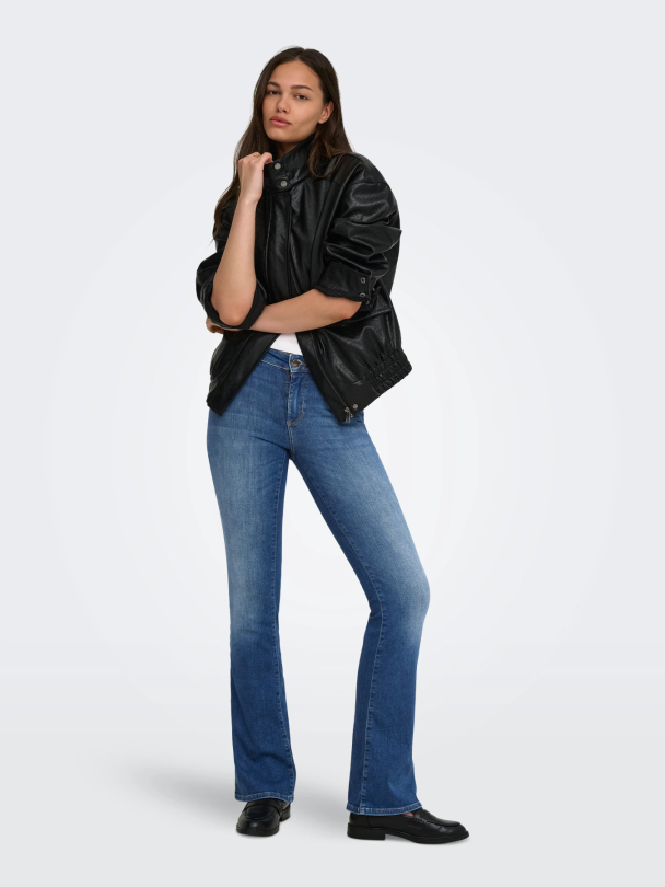 ONLBLUSH MID BUT FLARED DNM REA763 - Image 3
