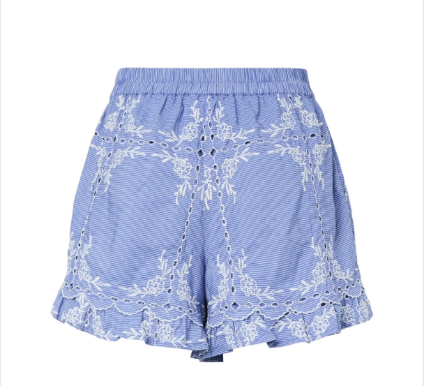 Ellie Shorts - Marina / Star White - Image 3