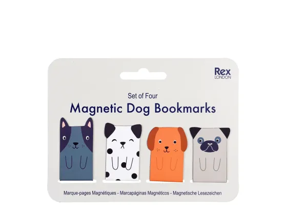 Magnetiske bokmerker - Hunder