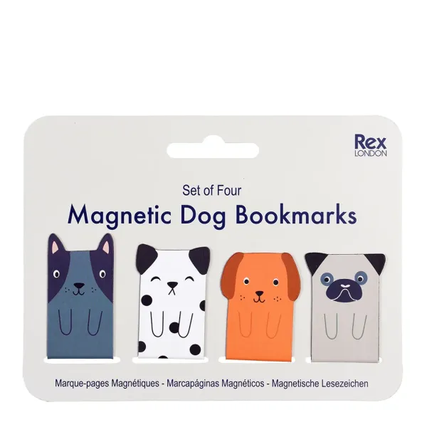 Magnetiske bokmerker - Hunder