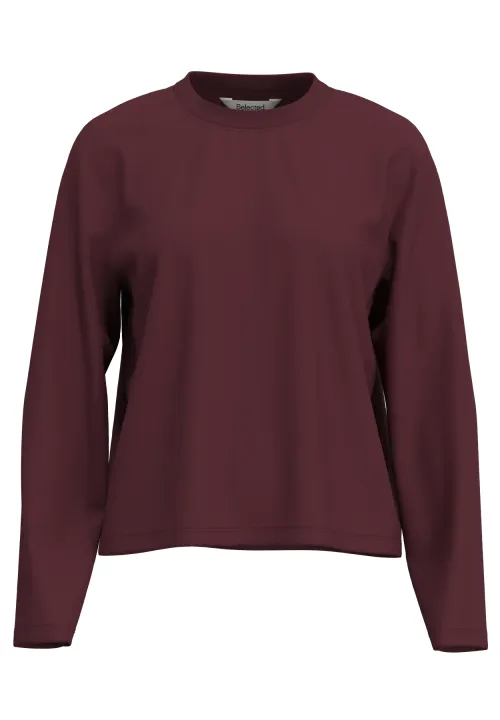 Essential Boxy Long Sleeve Tawny