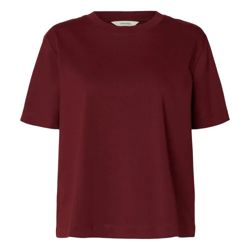 Essential - Boxy Tee - Tawny Port 