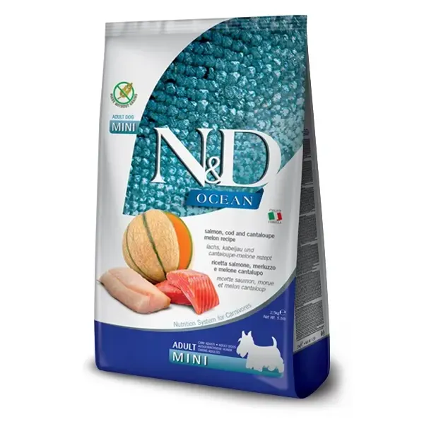 Farmina Dog Ocean Salmon Cod & Cantaloupe Melon Adult Mini 2,5 Kg