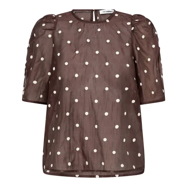 Ditacc Dot Blouse – Co'Couture