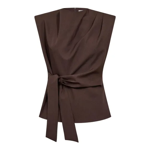 LunaCC Pleat Top