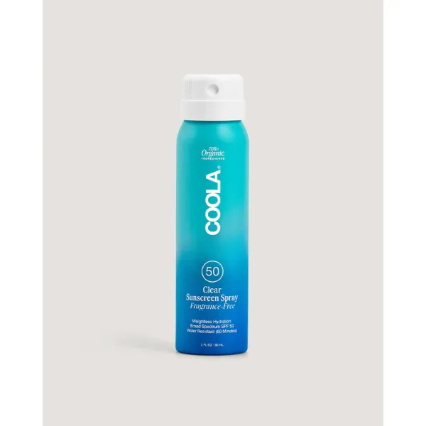 Clear Sunscreen Spray SPF 50 - Fragrance Free