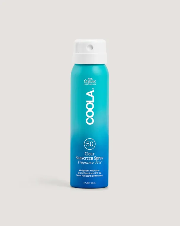 Clear Sunscreen Spray SPF 50 - Fragrance Free - Image 1