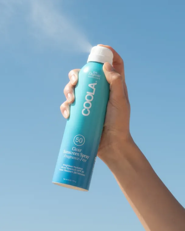 Clear Sunscreen Spray SPF 50 - Fragrance Free - Image 2