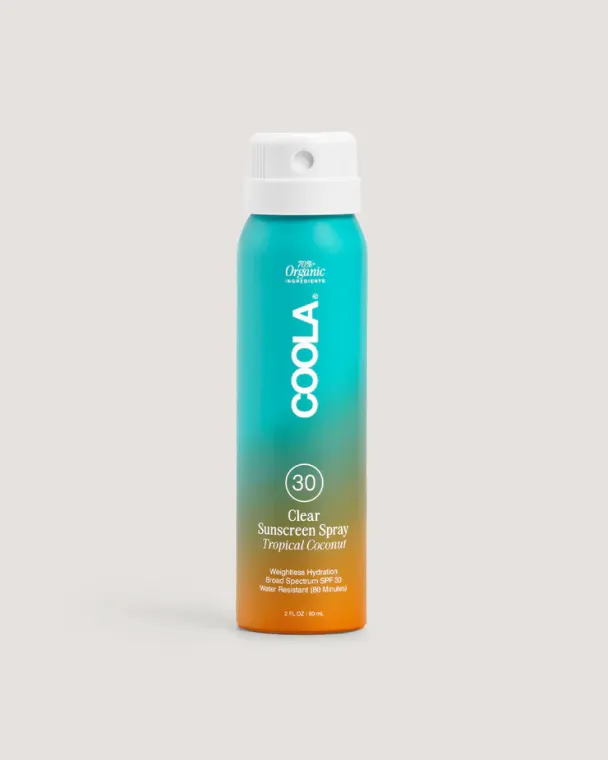 Clear Sunscreen Spray SPF 30 - Tropical Coconut - Image 1