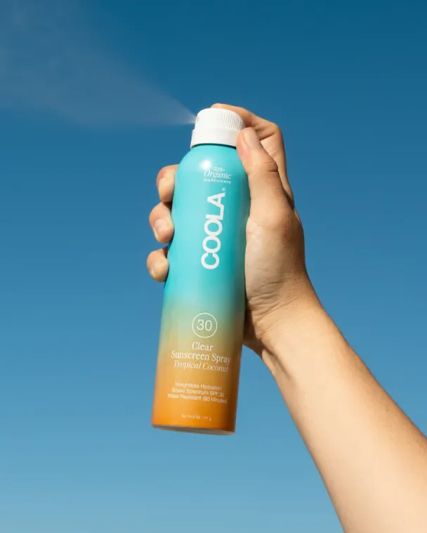 Clear Sunscreen Spray SPF 30 - Tropical Coconut - Image 2