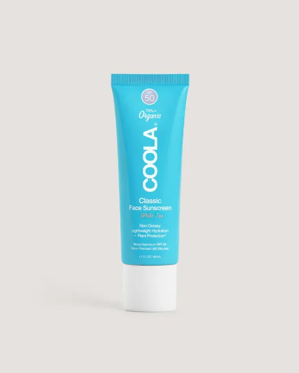 Classic Face Sunscreen Lotion SPF 50 - White Tea - Image 1