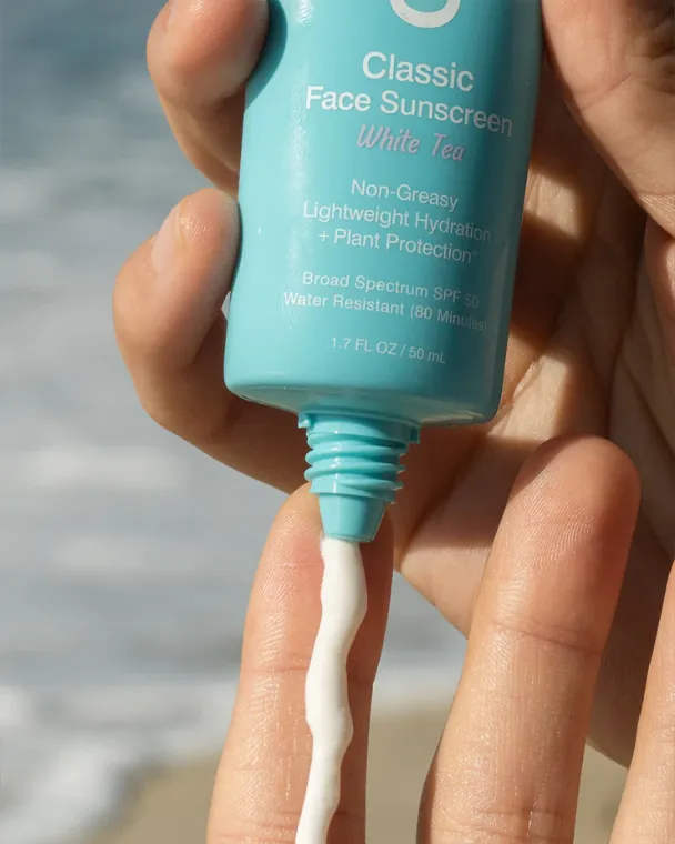 Classic Face Sunscreen Lotion SPF 50 - White Tea - Image 3