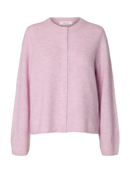 Lulu New Knit Cardigan - Winsome Orchid/Melange 