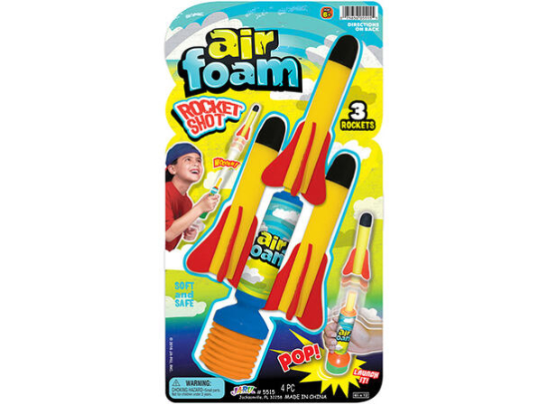 Air foam rocket shot