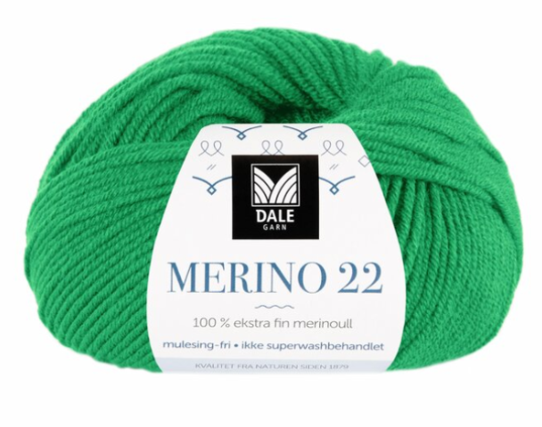 Merino 22 - 2031 - Skarp grønn - Image 1