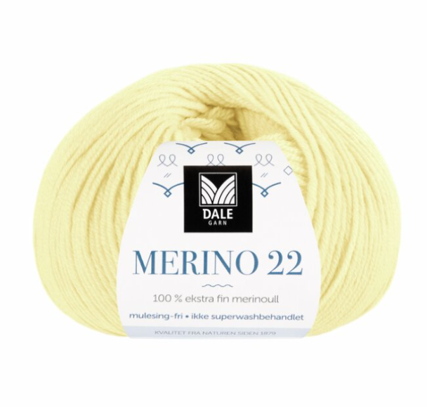 Merino 22 - 2038 - Lys Gul - Image 1