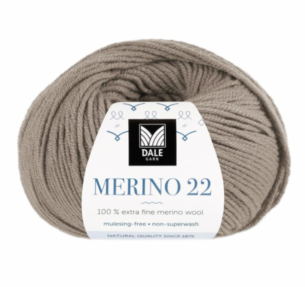 Merino 22 - 2040 - Gråbeige Melert - Image 1