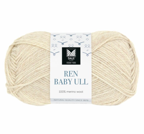Ren Baby Ull - 107 - Lys Beige Melert - Image 1