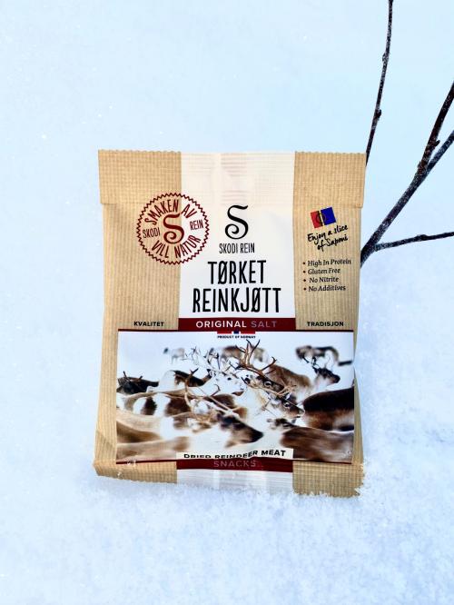 Tørket reinkjøtt Crispy Skodi Rein