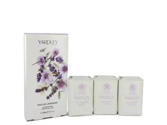 Yardley Lavendel Fast h&aring;nds&aring;pe 100gr - 3 pk