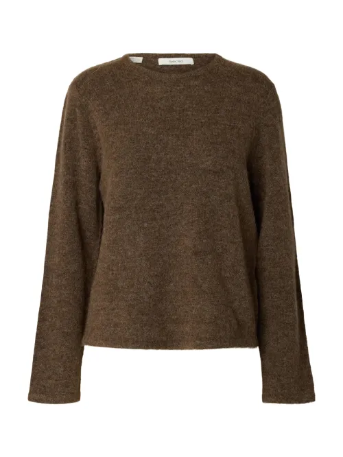 Lulu Knit O-Neck - Dachshund 
