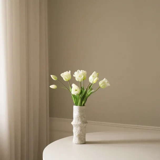 Hvit Tulipanbukett - Image 1