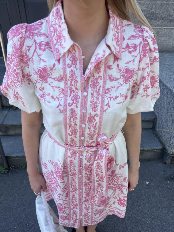 Coralina 2/4 Shirt Dress - Coralina Print  - Image 1