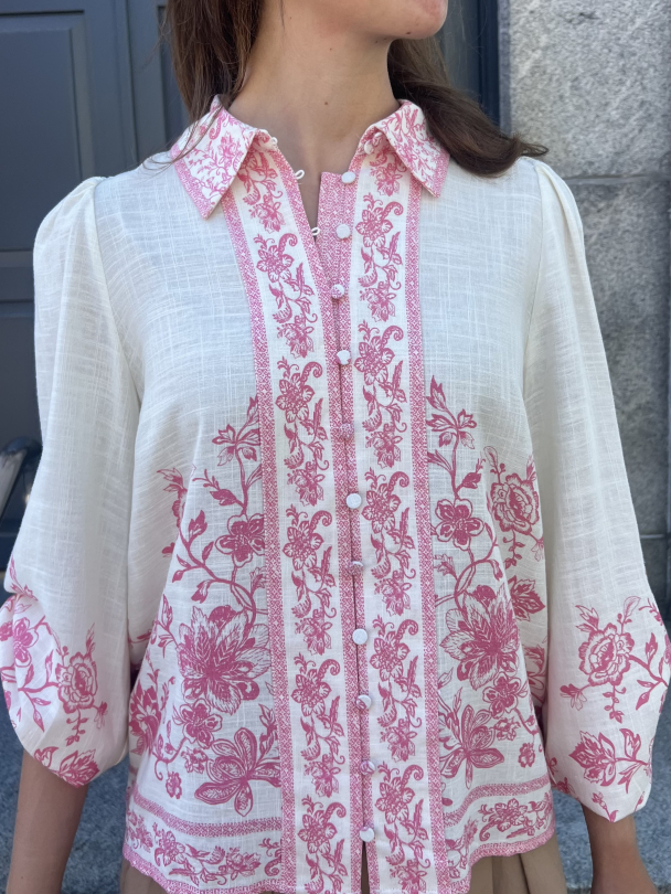 Coralina Shirt - Coralina Print - Image 1