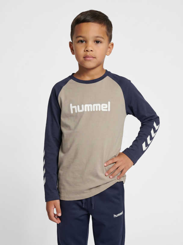 HMLjr Reg Logo T-shirt L/S - Image 2