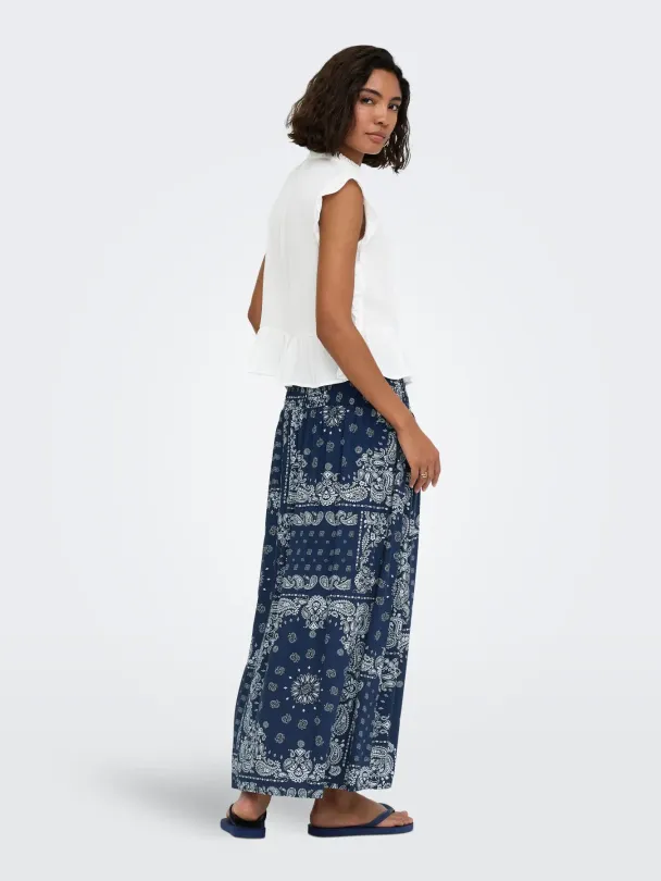 HENNY FRILL BUTTON TOP hvit - Image 3