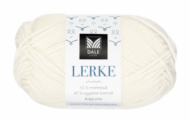 Lerke - 0017 - Halvbleket Hvit - Image 1
