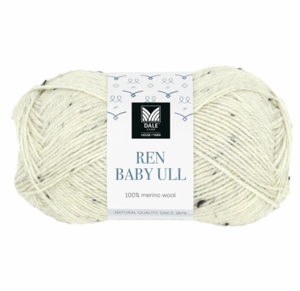 Ren Baby Ull - 110 - Natur Tweed - Image 1