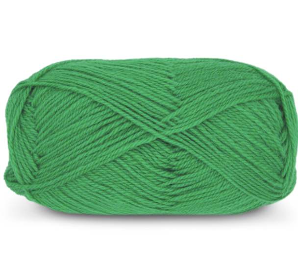 Ren Baby Ull - 116 - Skarp Grønn - Image 2