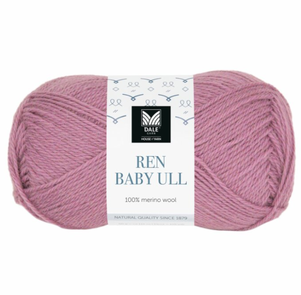 Ren Baby Ull - 117 - Dus Rose - Image 1