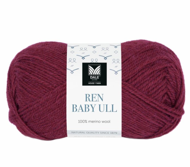 Ren Baby Ull - 120 - Bordeaux - Image 1