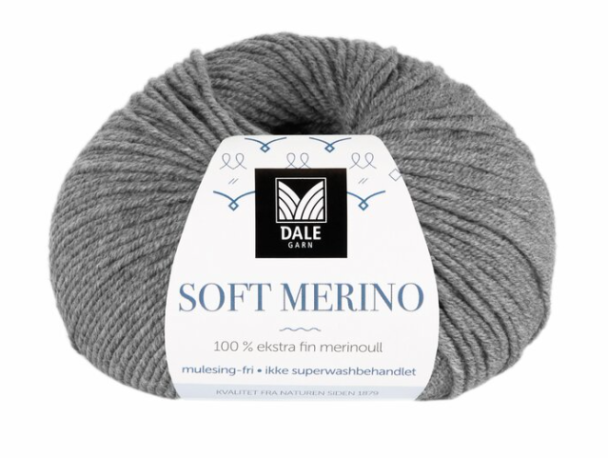Soft Merino - 3003 - Grå Melert - Image 1