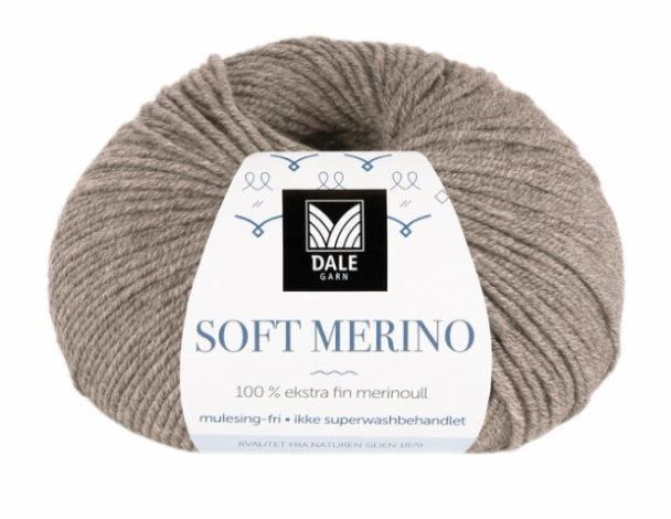 Soft Merino - 3005 - Gråbeige Melert - Image 1
