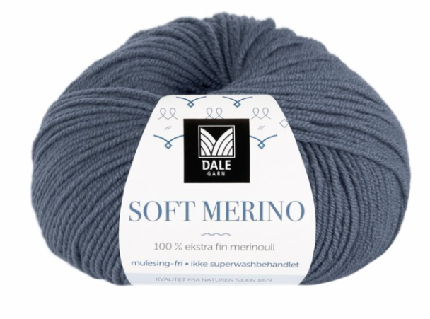 Soft Merino - 3014 - Mørk Gråblå - Image 1