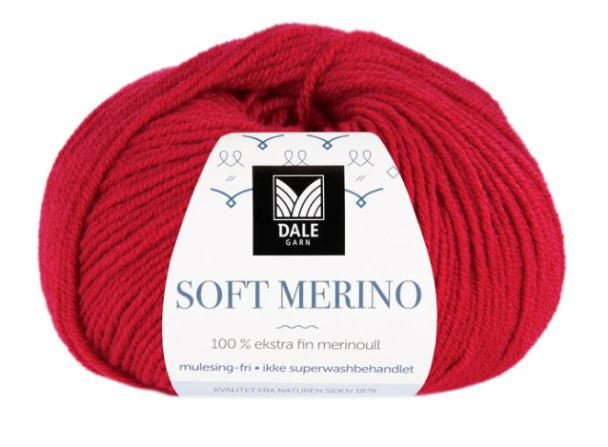 Soft Merino - 3021 - Rød - Image 1