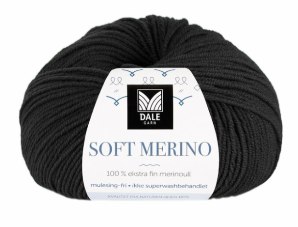 Soft Merino - 3023 - Svart - Image 1