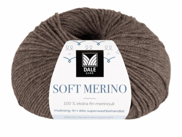 Soft Merino - 3025 - Brun Melert - Image 1