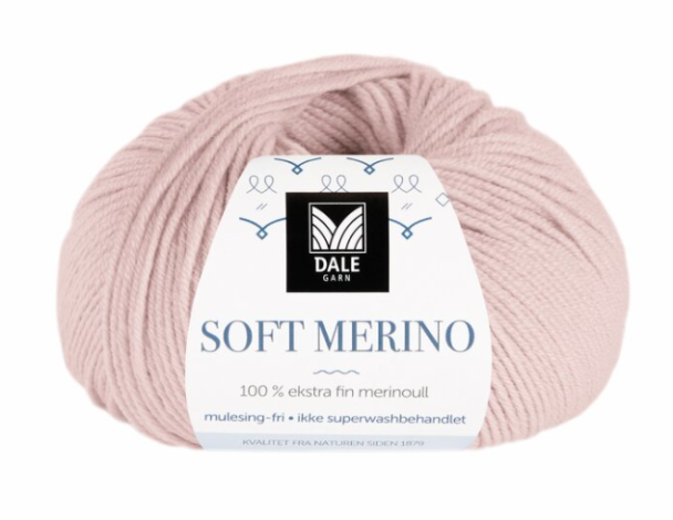 Soft Merino - 3032 - Pudderrosa - Image 1