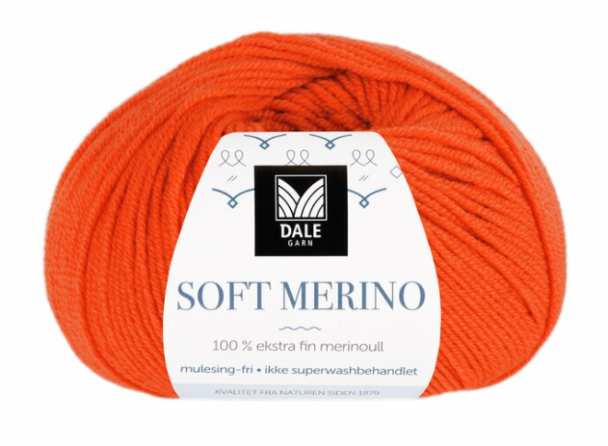 Soft Merino - 3033 - Oransje - Image 1