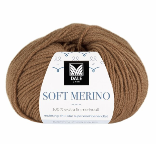 Soft Merino - 3038 - Nøttebrun - Image 1