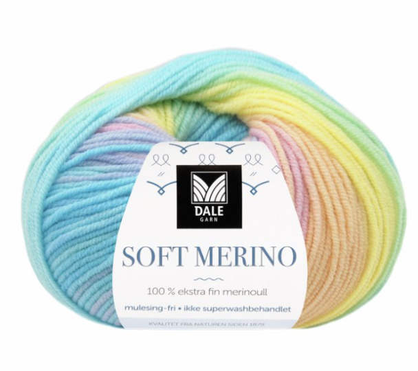 Soft Merino - 3041 -Pastell Print - Image 1