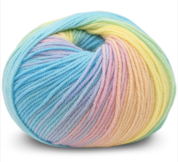 Soft Merino - 3041 -Pastell Print - Image 2