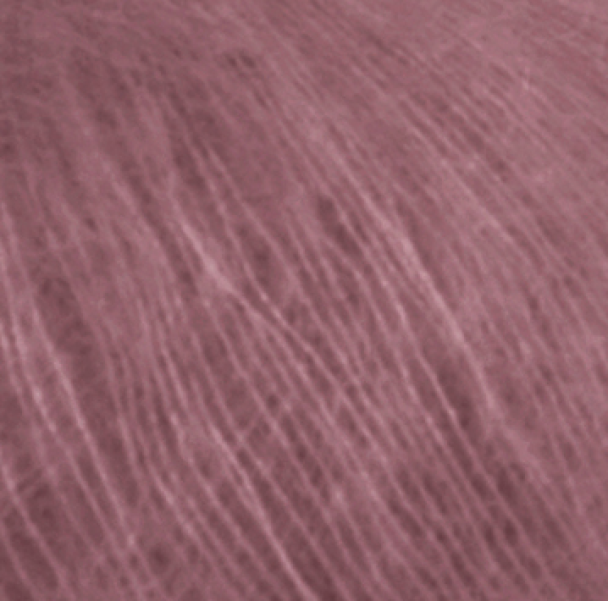 Tynn Kidsilk Erle - 4008 - Mørk Rose - Image 3