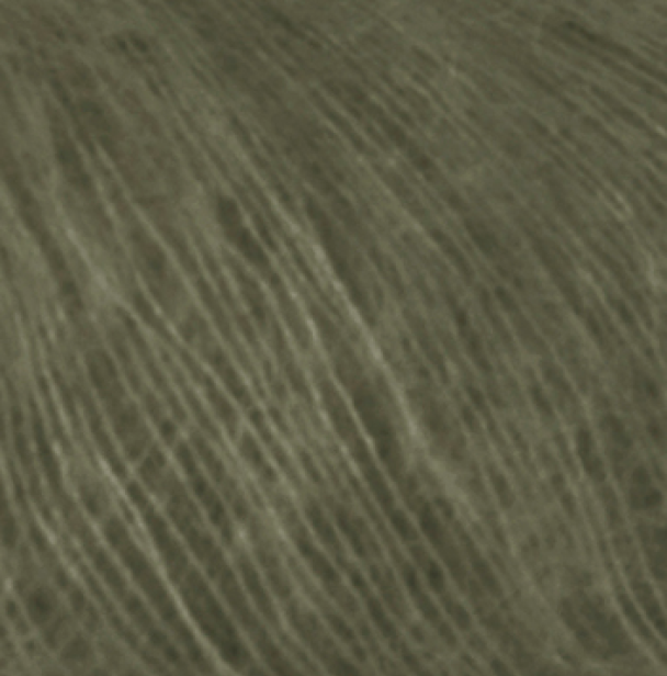 Tynn Kidsilk Erle - 4012 - Armygrønn - Image 3