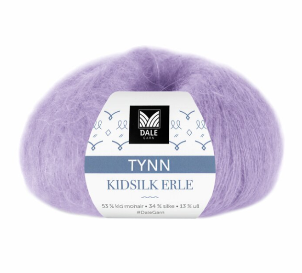 Tynn Kidsilk Erle - 4030 - Lys Lavendel - Image 1